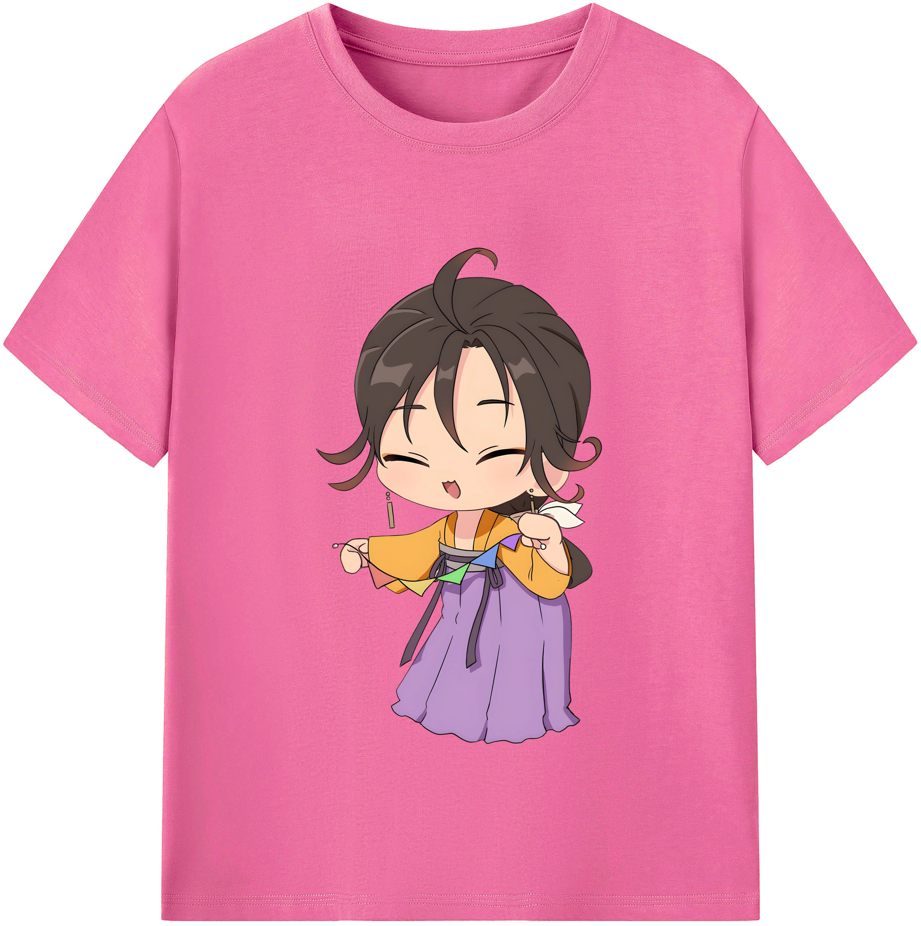 （画像用） 薬屋のひとりごと The Apothecary Diaries レディースカジュアルプリントTシャツ（綿100％）